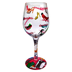 Lolita Stiletto Wine Glass, Multi